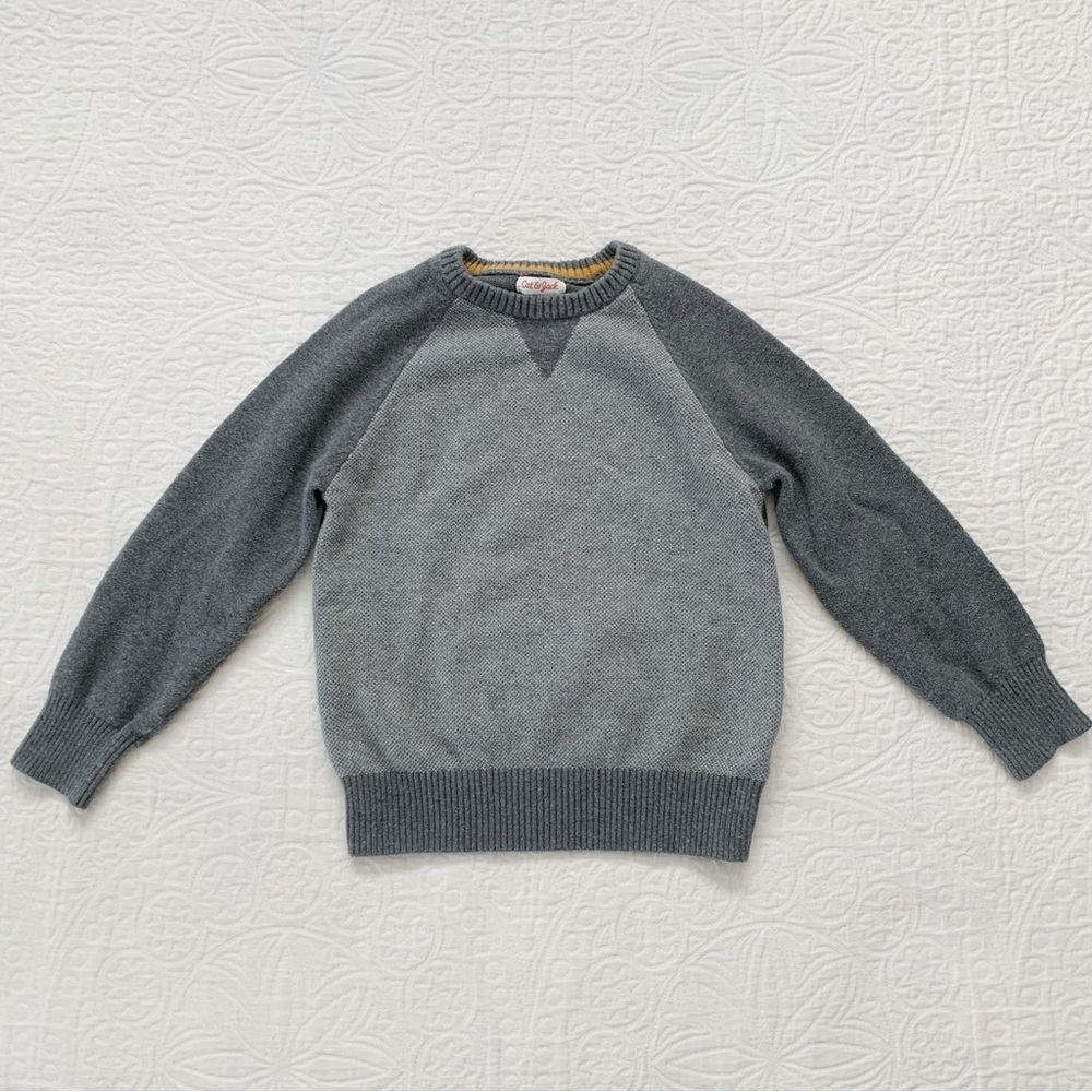 Cat & Jack Boys' Knit‎ Sweater, Grey